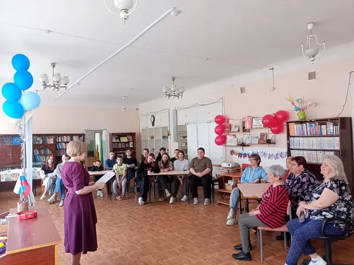 Праздник Весны и Труда в Библиотеке п. Черемухово