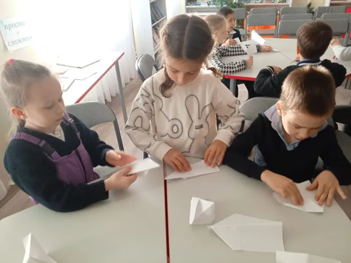 День оригами в Библиотеке для детей и молодежи!