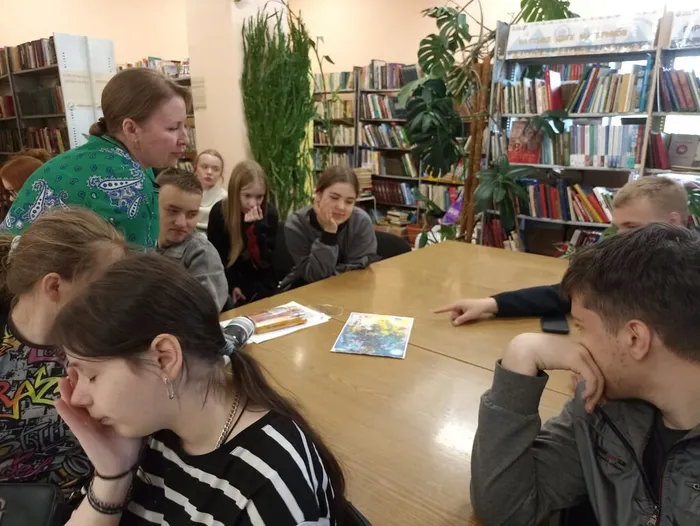 Пушкинский день в Библиотеке семейного чтения п. Калья