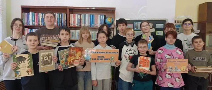 Библиомастерская «Книжкина больница» в Библиотеке п. Черемухово