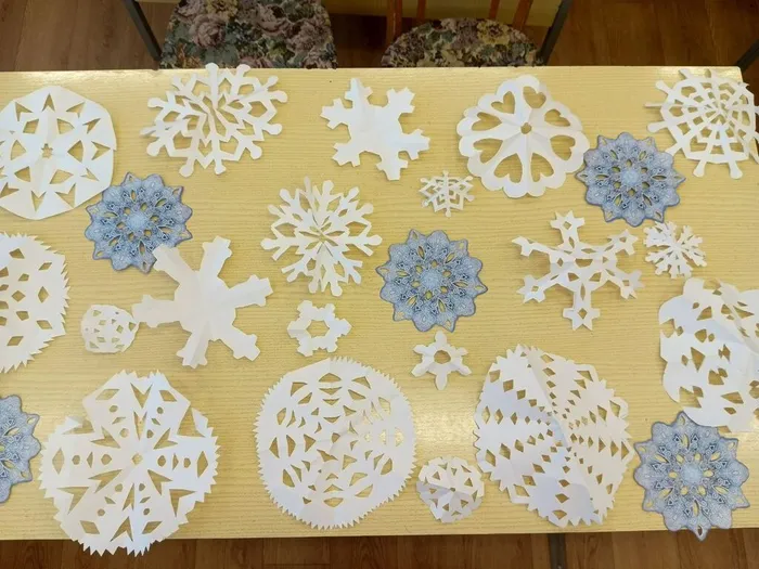 наши снежинки