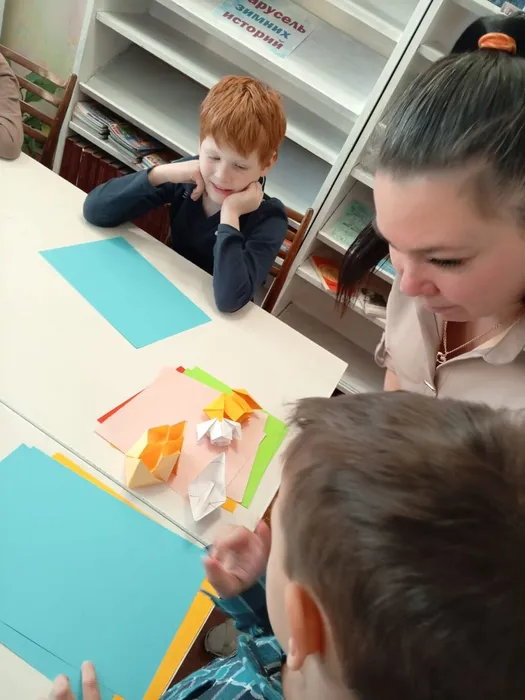 Час истории «С нами Бог и Андреевский флаг!» в Библиотеке для детей и молодежи