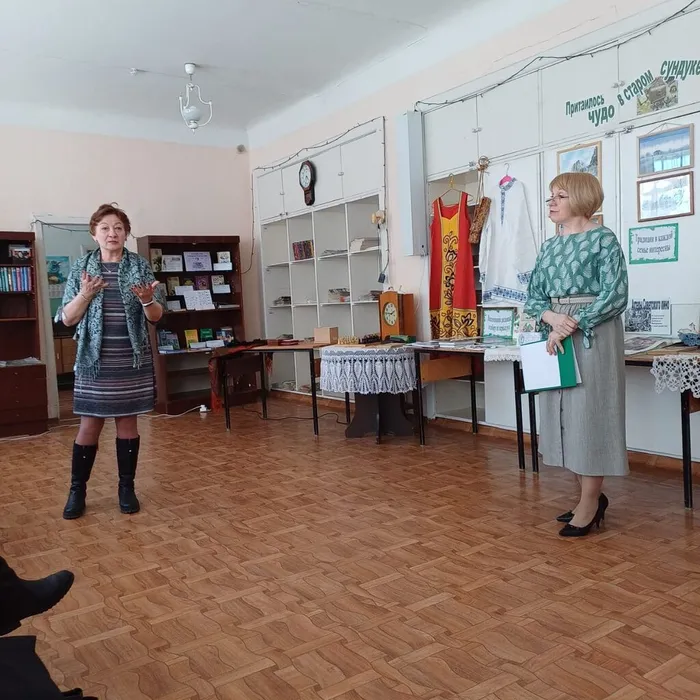 Вечер семейных реликвий «Живая связь времен» в Библиотеке п. Черемухово