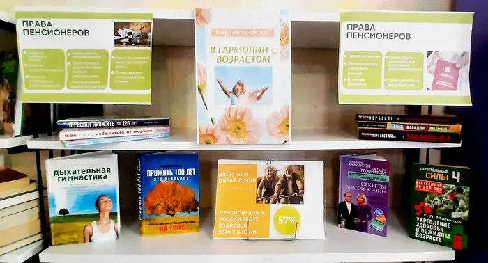 Книжная выставка «В гармонии с возрастом» в Библиотеке для детей и молодёжи