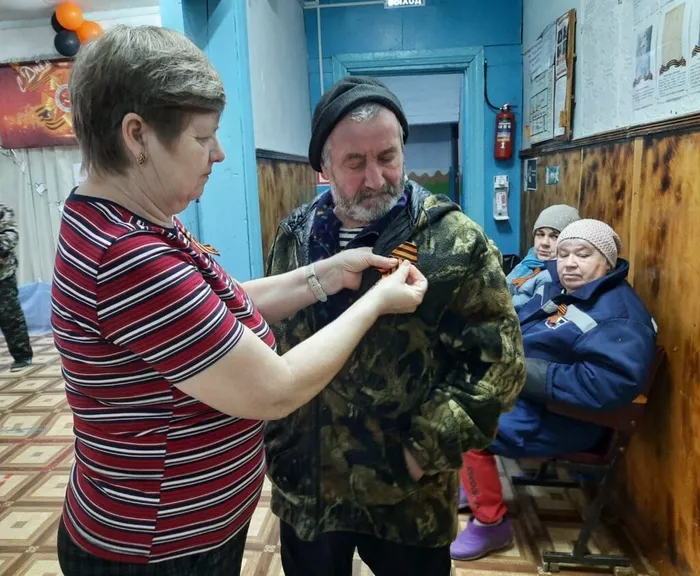 Всероссийская акция «Георгиевская ленточка» с Библиотекой п. Сосьва