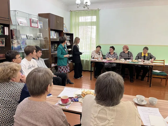 Встреча за чашкой чая «Любимая моя «Швейка»!» в Библиотеке п. Черемухово