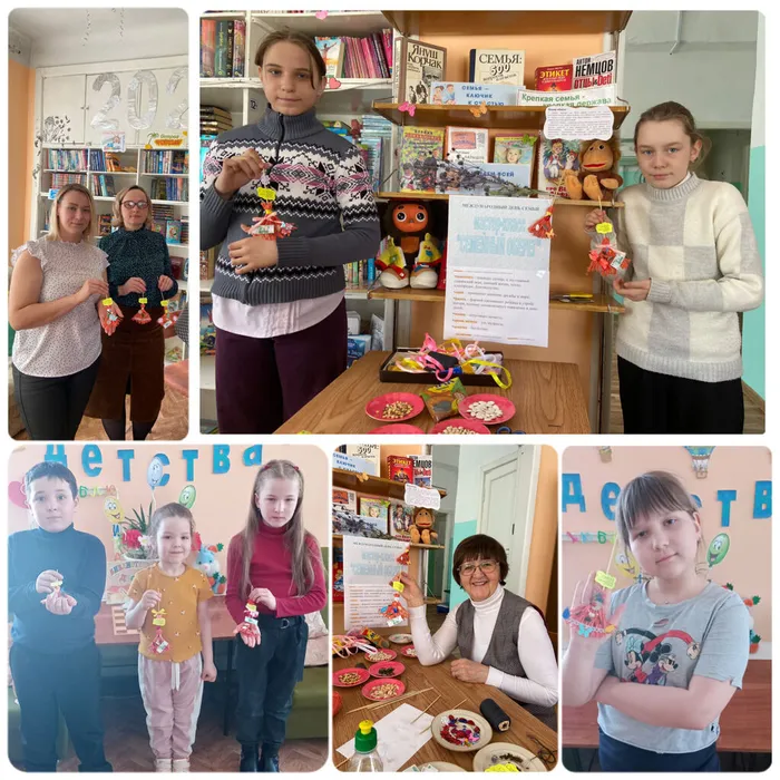 Творческий марафон&nbsp; "Семейный оберег» в Библиотеке п. Черемухово