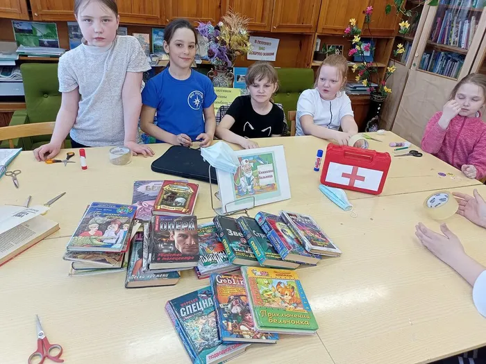 отремонтированные книжки