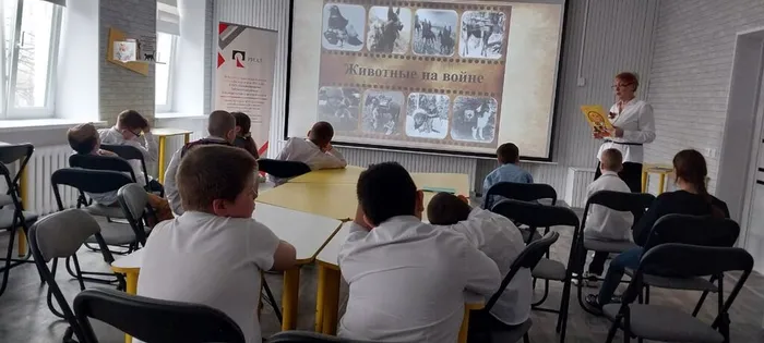 Исторический час «Большие маленькие герои» в Центральной городской библиотеке им. А. Н. Арцибашева