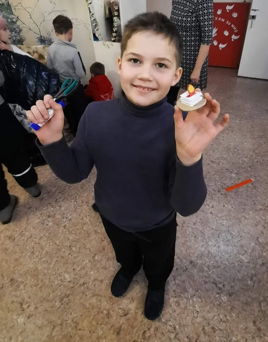 Фото.«Свечка на ёлочку».