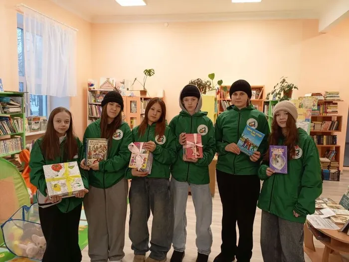 Десятая Общероссийская акция «Дарите книги с любовью — 2026» в Библиотеке семейного чтения п. Калья