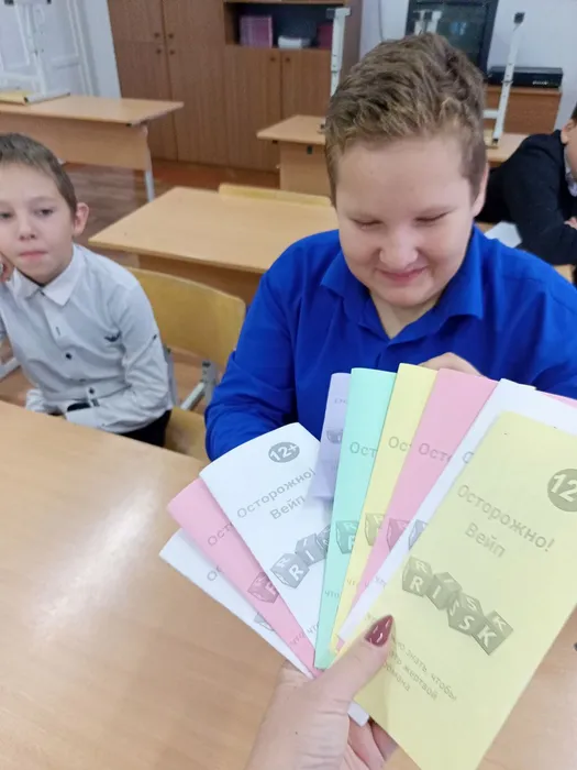 раздача буклетов