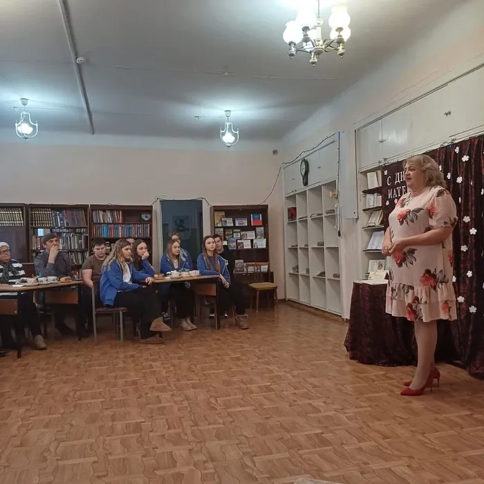 Вечер-признание «Материнское сердце – теплота и любовь» в Библиотеке поселка Черемухово