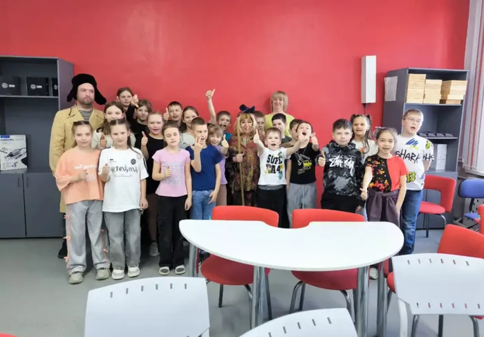 раздник «Книжкина неделя шагает по стране» с Библиотекой п. Третий Северный