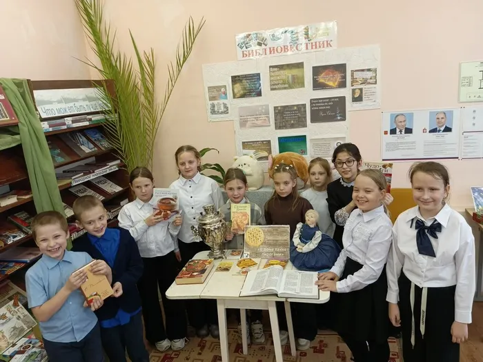 Фольклорный праздник «Вот такие пироги» в Библиотеке п. Третий Северный