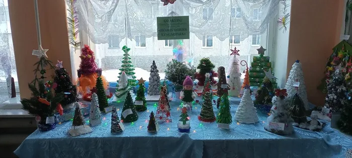 Декоративно - прикладной конкурс «Новогодняя красавица» прошел в Библиотеке п. Черемухово