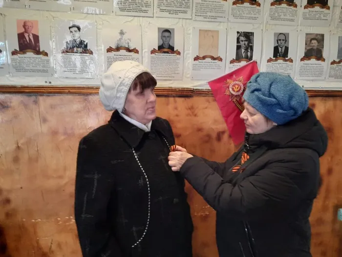 Акция «Георгиевская лента» празднику Победы в посёлке Сосьва