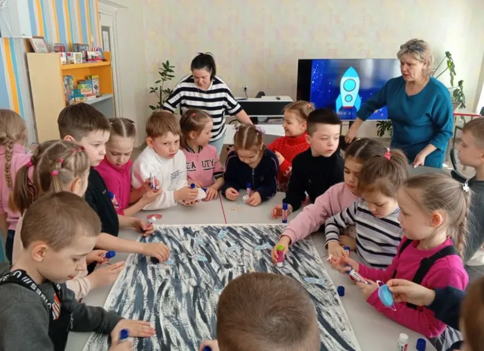 В библиотеке для детей и молодежи прошла неделя космоса.