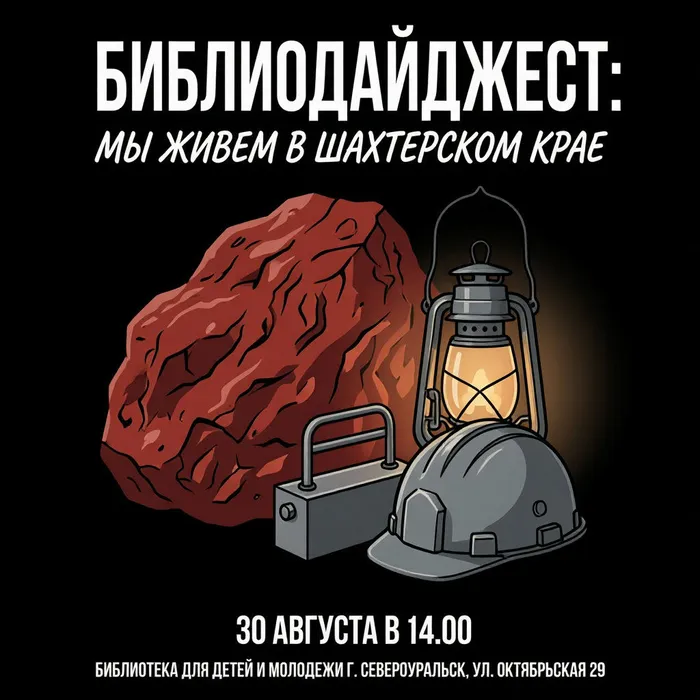 Библиодайджест «МЫ живем в шахтерском крае» в Библиотеке для детей и молодежи