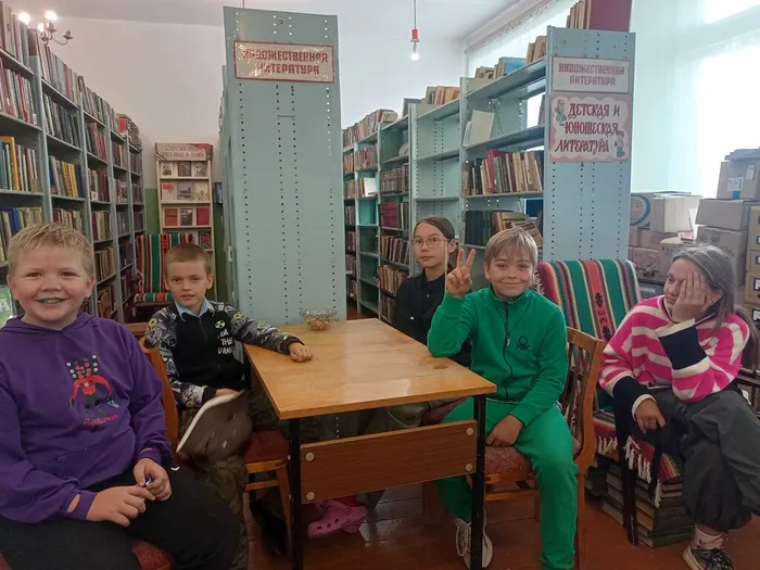 День загадок в Библиотеке села Всеволодо - Благодатское