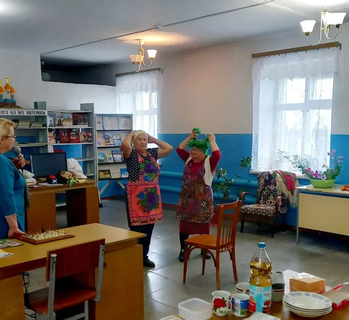 Тёплая встреча  "Праздник мудрости и доброты" в Библиотеке пос. Покровск-Уральский