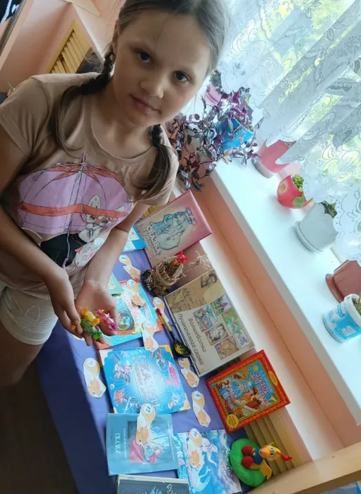 ия - викторина «Отгадай сказки А.С. Пушкина и получи сладкий приз!» в Библиотеке п. Третий Северный