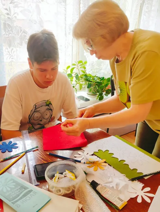 Мастер - класс "Погадаем на ромашке" прошел в библиотеке п. Черемуховоa7cdb3ab969b