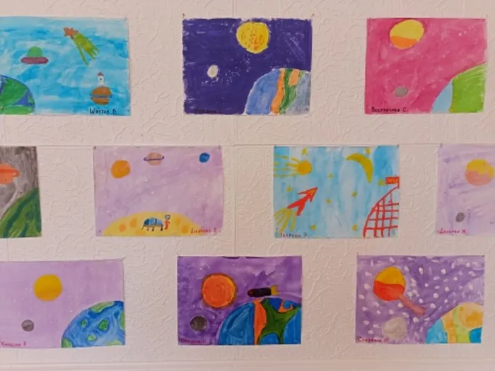 Рисунки "Космос"