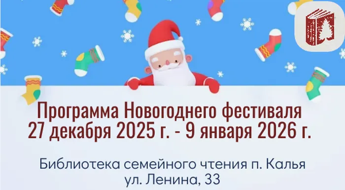 Программа Новогоднего фестиваля  в
