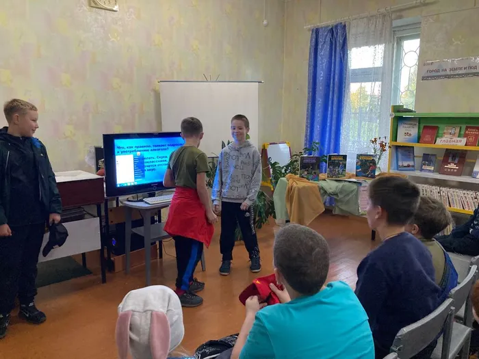 Познавательно - игровая программа «Трезвость – норма жизни!» прошла в Библиотеке для детей и молодежи