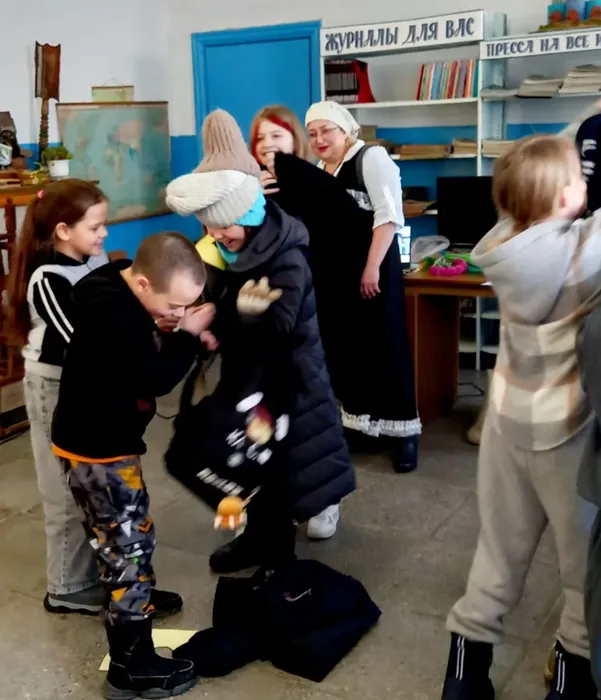 "Масленица идёт, за собой весну зовёт" с Библиотекой п. Покровск-Уральский