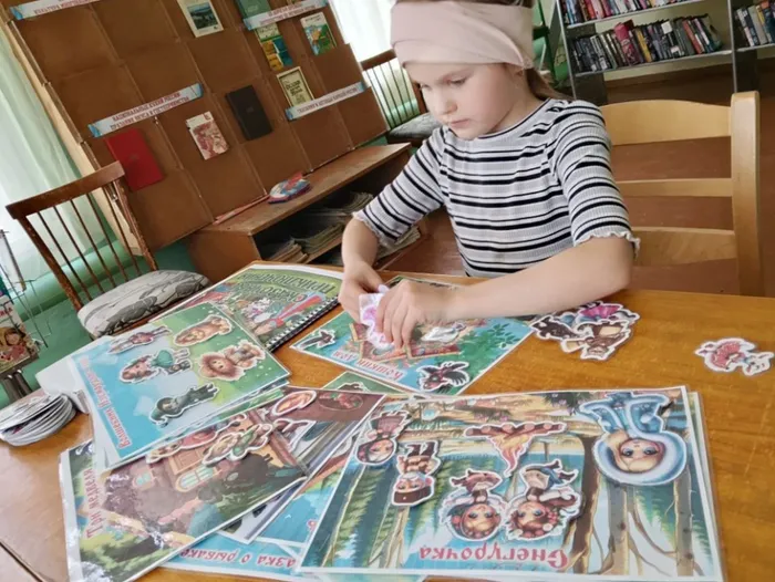 "Неделя детской книги" с Библиотекой п. Сосьва