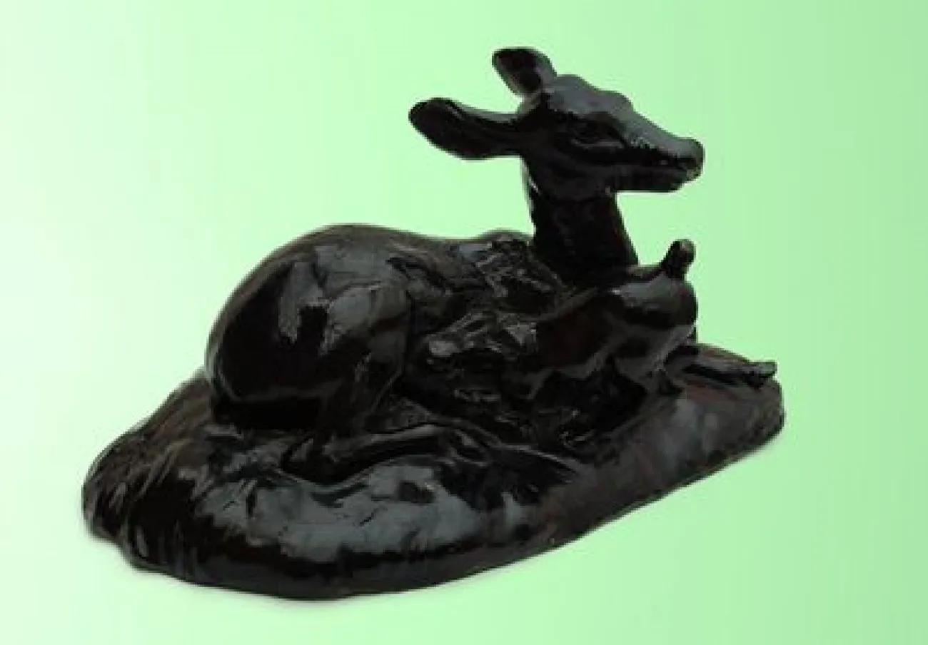 Чугунная статуэтка