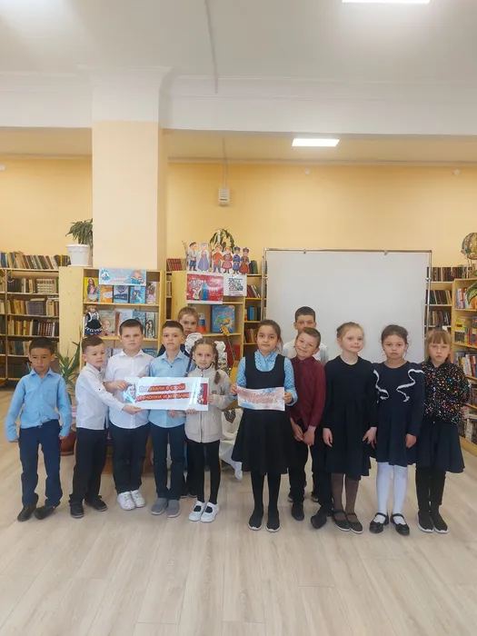 Урок мужества  «Маленькие солдаты Великой Отечественной войны» в Библиотеке семейного чтения п. Калья