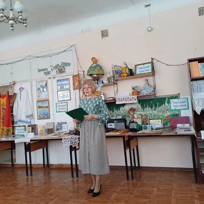 Вечер семейных реликвий «Живая связь времен» в Библиотеке п. Черемухово