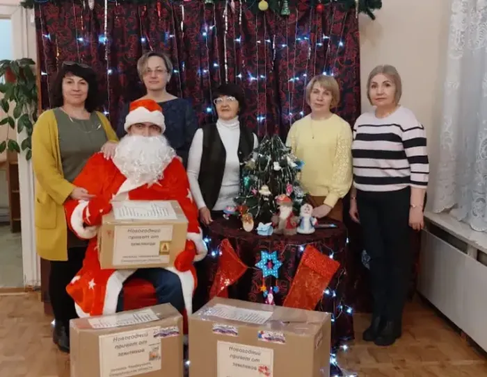 Новогодний привет от земляков