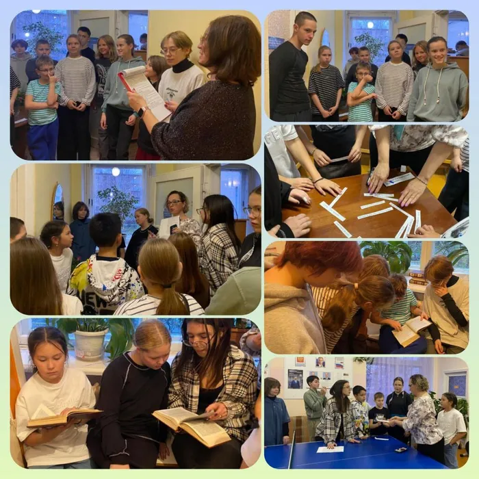 Интеллектуальный квест для детей и молодежи из МПК «Искра» в Библиотеке п. Черемухово