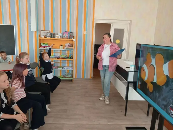 Погружаемся в «Тайны глубин»: как прошел День моря в библиотеке для детей и молодежи