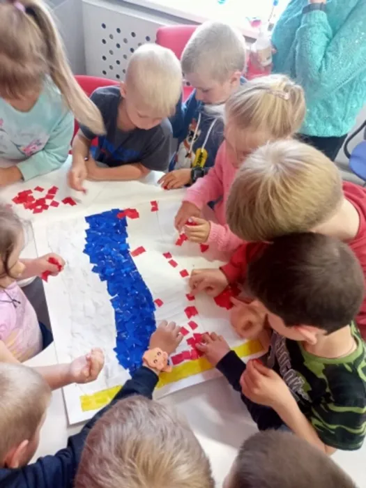 1 отряд и флаг