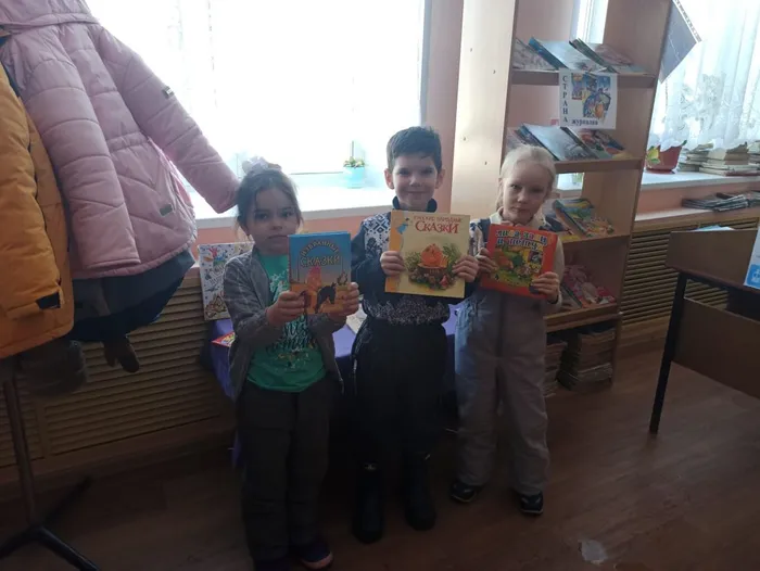 Дети на выставка