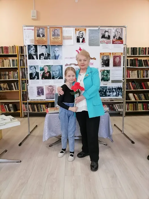 Культурно-просветительская акция к дню Победы  «Родословная Победы:  из семейных архивов читателей  Библиотеки семейного чтения п. Калья»