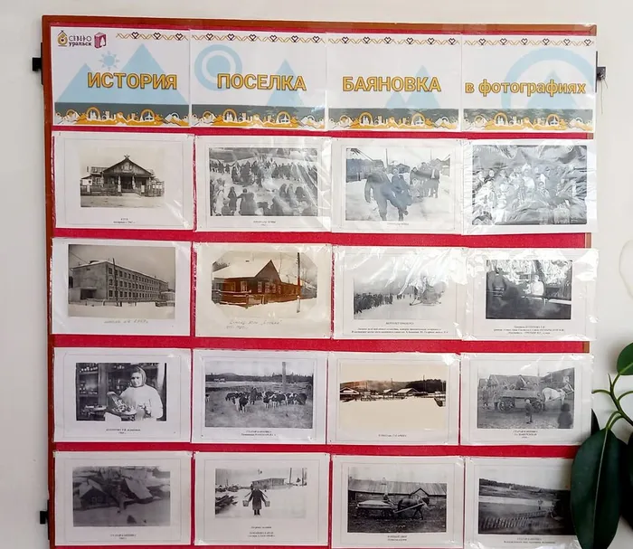 110 лет со дня основания поселка Баяновка. Фотовыставка в библиотеке поселка "История посёлка Баяновка в фотографиях"