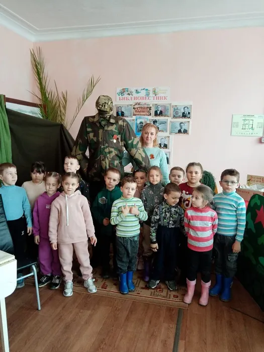 детский сад в библиотеке