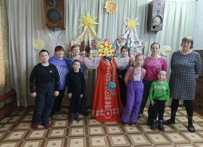 МАСЛЕНИЦА с библиотекой п. Сосьва