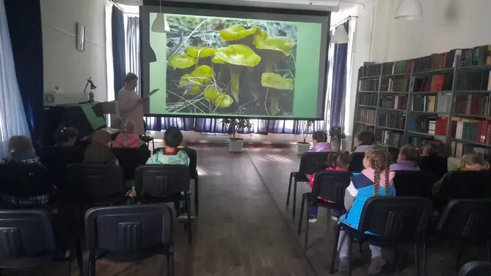 Познавательная программа «Грибное лукошко» в Центральной городской библиотеке им. А. Н. Арцибашева