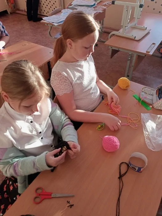 девочки и мастер класс