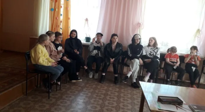 «Весенняя неделя добра» в детской библиотеке поселка Калья.