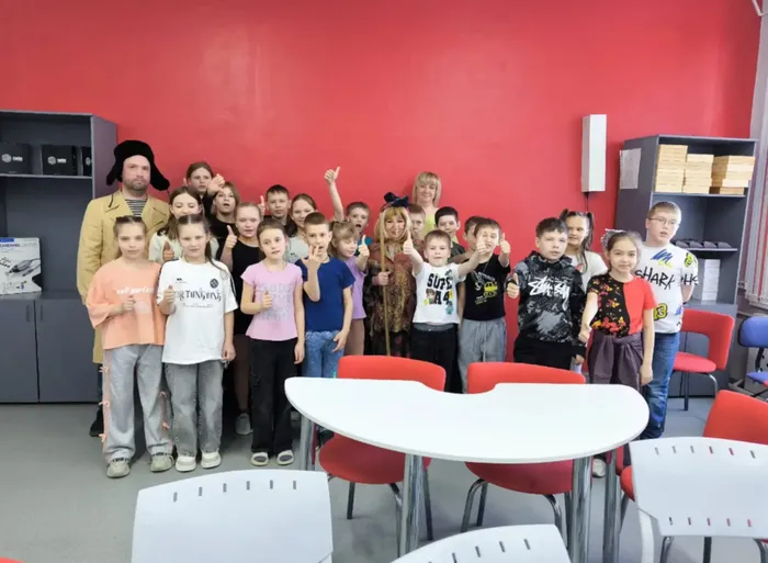 раздник «Книжкина неделя шагает по стране» с Библиотекой п. Третий Северный