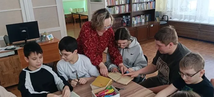 Библиомастерская «Книжкина больница» в Библиотеке п. Черемухово