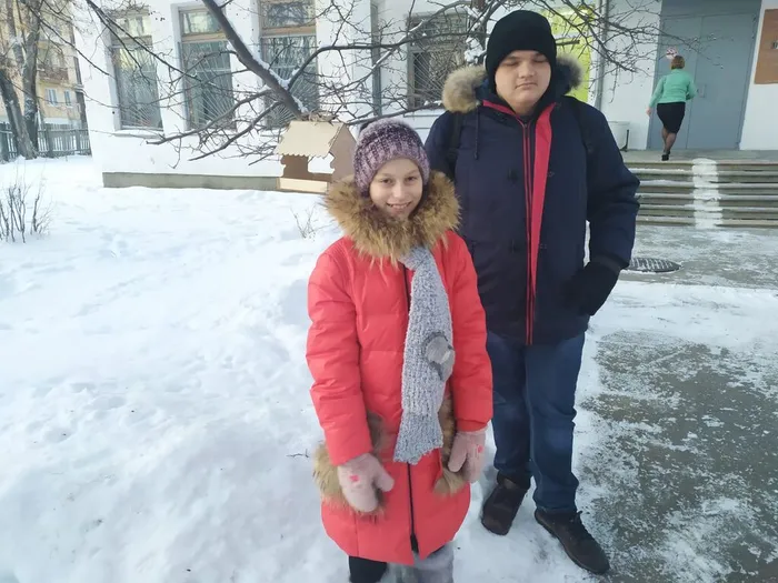 Птицы зимой